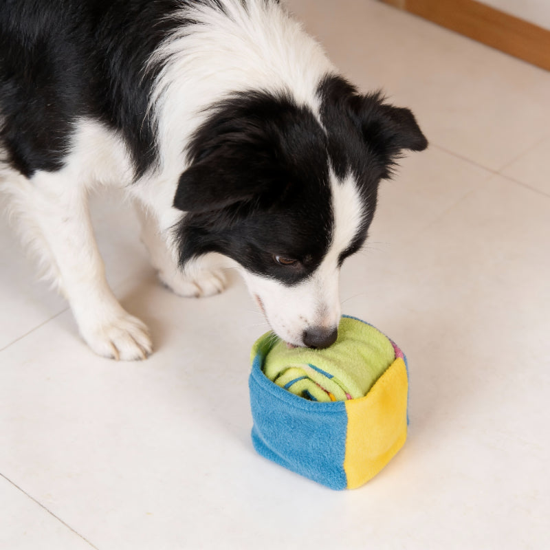 Hunde Intelligenzspielzeug, SchnüffelRollbox Futterspielzeug, Fördert die Intelligenz & das Schnüffeln, für alle aktiven Hunde