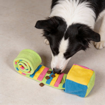 Hunde Intelligenzspielzeug, SchnüffelRollbox Futterspielzeug, Fördert die Intelligenz & das Schnüffeln, für alle aktiven Hunde