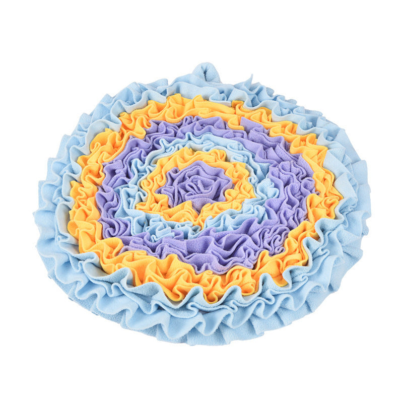Hunde Intelligenzspielzeug, Blauem Schnüffelmatte, Geeignet für Kleine und Mittlere Hunde, Fördert die Geistige Entwicklung