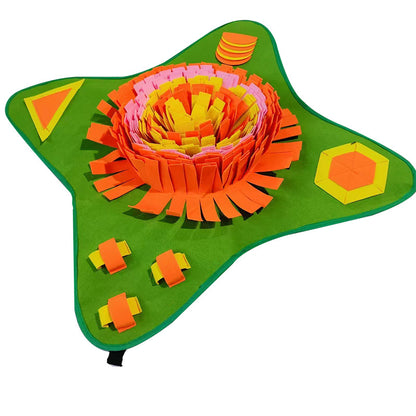 Hunde Intelligenzspielzeug, Interaktives Filz-Schnüffelmatte Hund Spielzeug, Anti-Rutsch-Design, Slow Feeder für alle Hunde