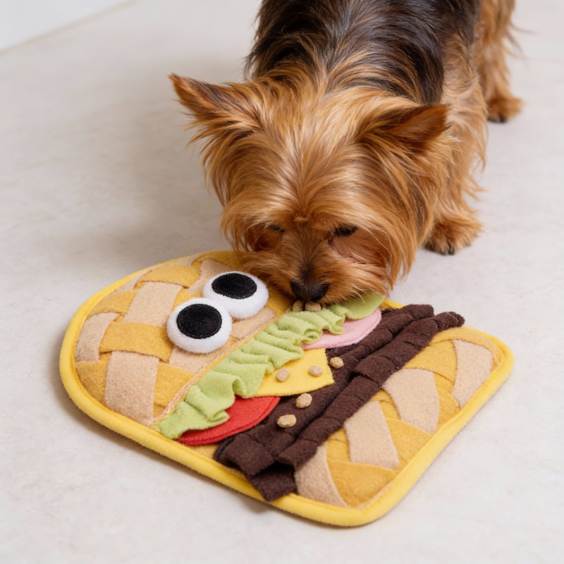 Hunde Intelligenzspielzeug, schnüffelmatte hund, Food Series, Spielzeug für den Hund, Vier Stile für Beschäftigung Spielzeug