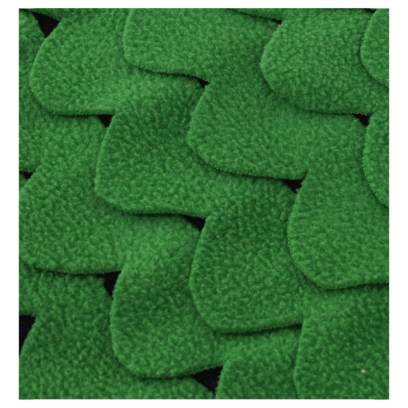 Hunde Intelligenzspielzeug, Farbblockierung Schnüffelmatte, Mehrlagige florale Stoffstruktur, Tibetisches Essensspielzeug