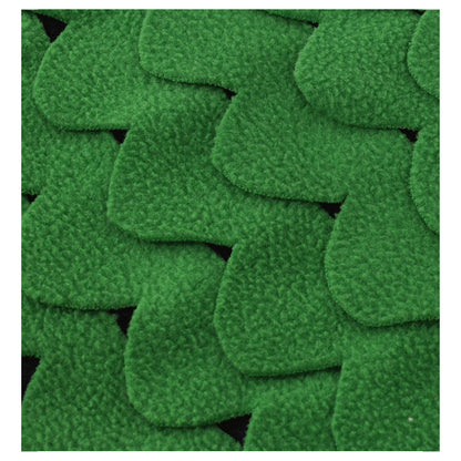 Hunde Intelligenzspielzeug, Farbblockierung Schnüffelmatte, Mehrlagige florale Stoffstruktur, Tibetisches Essensspielzeug