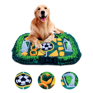 Schnüffelteppich für Hunde, Bunte Intelligenzspielzeug mit mehreren Stoffschichten, Futterversteck für Leckerlis