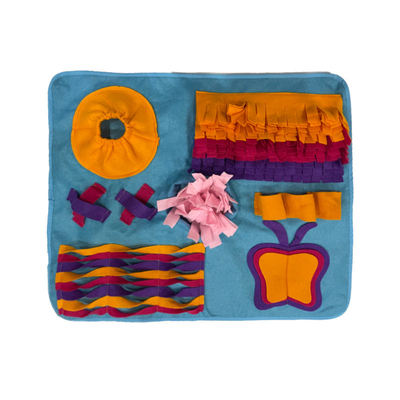 Hunde Intelligenzspielzeug, Blau Schnüffelmatte Hund, Interaktives Spielzeug, Beschäftigungsspielzeug für stundenlangen Spaß