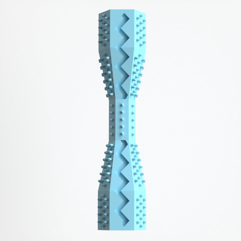 Hundespielzeug Unkaputtbar, Kaustock Hundespielzeug aus TRP, verstecktem Futter, Zähneputzen & Beschäftigung, Drei Farben