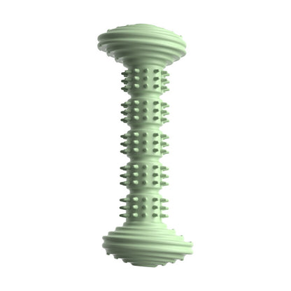 Hundespielzeug Unzerstörbar, TRP Barbell Hundekaustab, Kauspielzeug für Hunde, Saubere Zähne, Unterhaltung in drei Farben