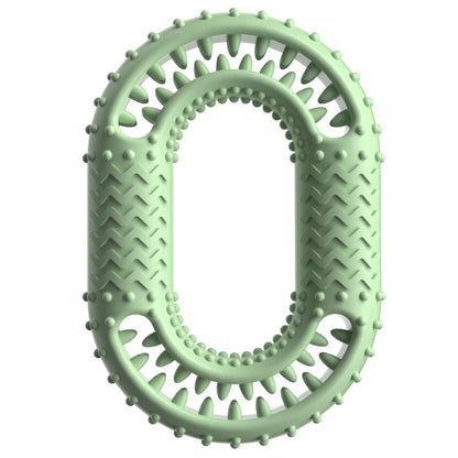 Hundespielzeug Unzerstörbar, TPR O-Ring Kauspielzeug für Hunde, Widerstandsfähig & Abriebsfest, Saubere Zähne, Drei Farben