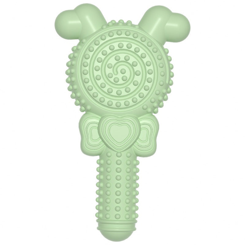 Unkaputtbares Hundespielzeug, TRP Lollipop Spielzeug für den Hund, Geeignet für Hunde, die gerne kauen, Drei Farben