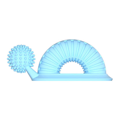 Hund Spielzeug, TRP Weicher Dornen Kauspielzeug für Hunde in Schneckenförmiges, Beißspielzeug für alle Hunde, Drei Farben