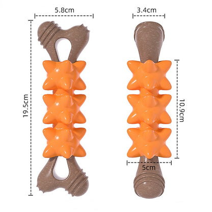 Kauknochen Hund, TRP Meteor-Knochen, PP & Holzfaser, Hundespielzeug Zahnpflege, Begleiten Sie Ihren Hund, Vier Farben