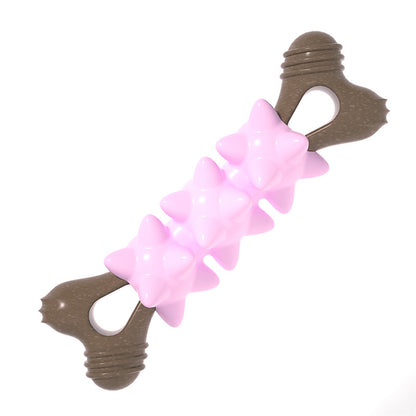 Kauknochen Hund, TRP Meteor-Knochen, PP & Holzfaser, Hundespielzeug Zahnpflege, Begleiten Sie Ihren Hund, Vier Farben