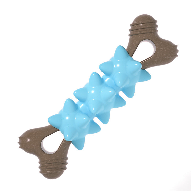 Kauknochen Hund, TRP Meteor-Knochen, PP & Holzfaser, Hundespielzeug Zahnpflege, Begleiten Sie Ihren Hund, Vier Farben