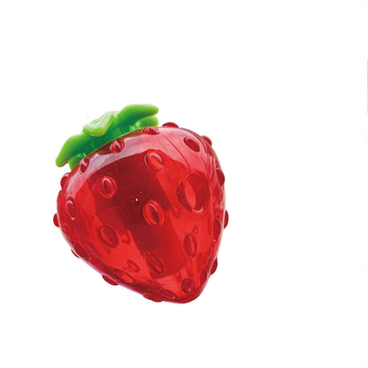 Spielzeug für den Hund, TPR-Interaktives Obstspielzeug, Hundespielzeug Quietschen, Intelligenzspielzeug mit Snackfunktion