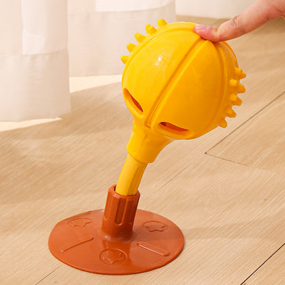 Hunde Intelligenzspielzeug, TPR Hühnchenbein interaktives Futterspielzeug, Slow Food Spiel für kleine & große Hunde