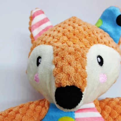 Kuscheltier für Hunde, Weiches Tier-Spielzeug aus Plüsch mit BiBi Geräuschen, für kleine Hunde zum Kauen & Spielen, Drei Stile