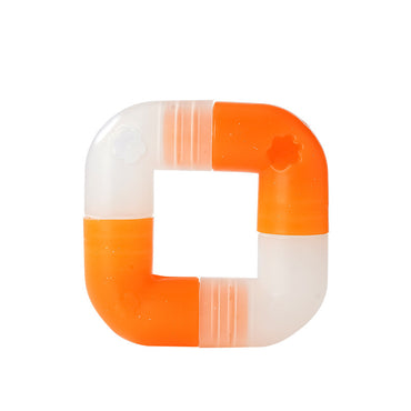 Hund Spielzeug, EVA Spleißen von Kauspielzeug für Hunde mit Sicherer & frischer Duft, Starke Plastizität, Zwei Farben