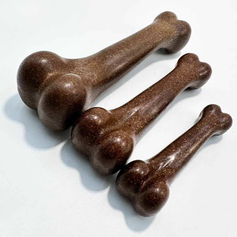 Kauknochen Hund, Braunes Kaubonbon für Hunde, Verfügbar in S, M, L, Pflegeleichtes & Langlebiges Material, Für alle Hunde