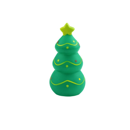 Hundespielzeug, Spielzeug der Weihnachtsserie aus Gummi, Hundespielzeug Quietsch, Zahnreinigung, 3 Stücke