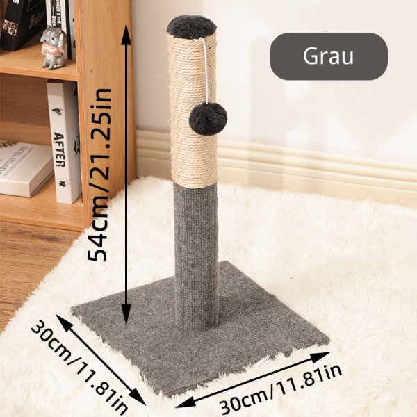 Kleinen Kratzbaum, Stehender Katzenkratzbrett mit strapazierfähigem Sisal, Katzenmöbel für kleine Katzen, modernes Design – Bild 2