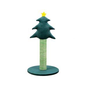 Schmale Kratzbäume Kiefern-Design, aus Sisal, platzsparend, dekorativ, für kleine Wohnungen und Ecken
