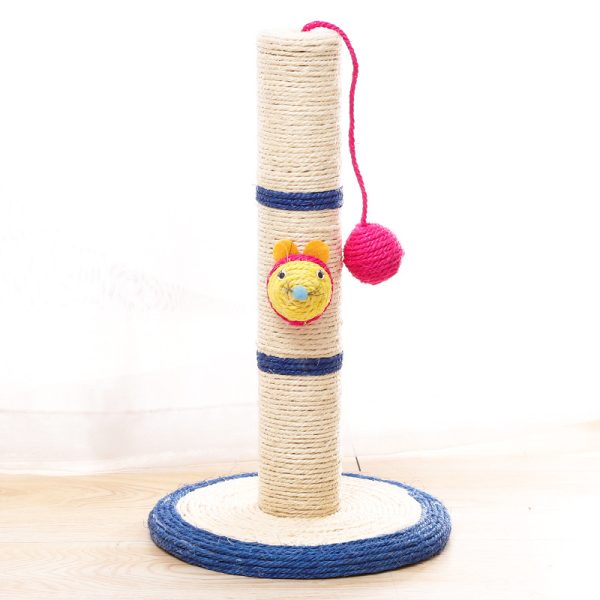 Kratzbaum Spielzeug aus Sisal, Platzsparendes Design, Einfach Montage, Ideal für kleine Katzen – Bild 3