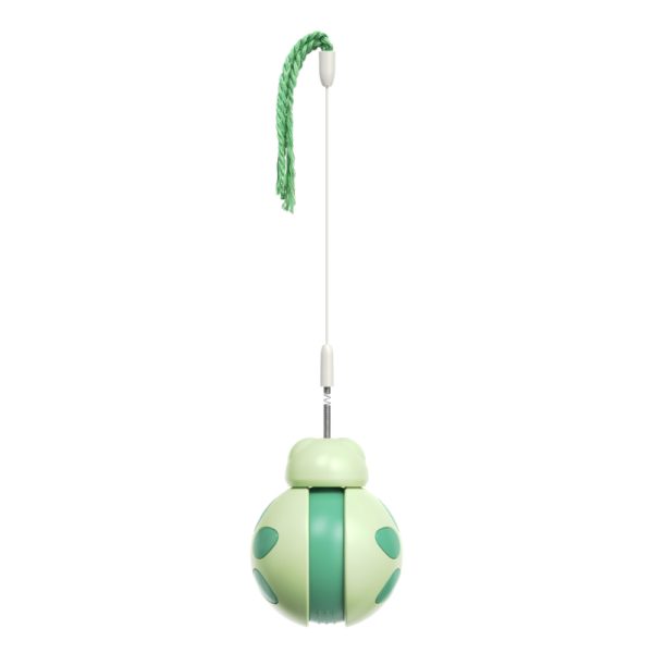 Spielball für Katzen, Essensverteilball Marienkäferform, spielzeug für Katzen-Puzzlespiel im Innenbereich – Bild 3