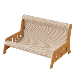Katzen Kratzbrett für Möbel, Sisal kratzmöbel für Indoor-Katzen als Möbelschutz, Verfügbar in Sofa, Liegestuhl und Bett Form