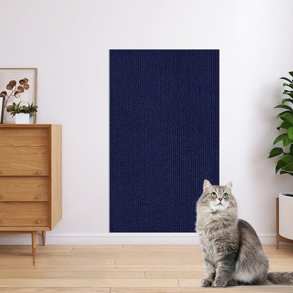 Katzen Kratzpappe, An der Wand montierte Kratzmatte, mehrere Farben, die ausgeschnitten und eingefügt werden können – Bild 7