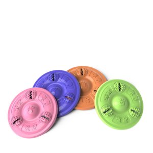 Hunde Frisbee Scheiben, Interaktives Hundespielzeug für Innen und Außenaktivitäten, Multifunktionales spielzeug