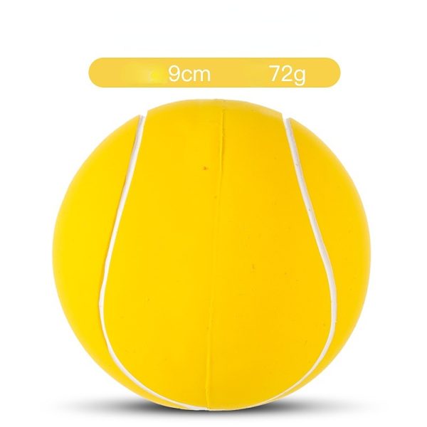 Hundespielzeug Ball, Flexibler und elastischer Hundeball aus Latex mit Quietschfunktion, viele Stile zur Auswahl – Bild 8