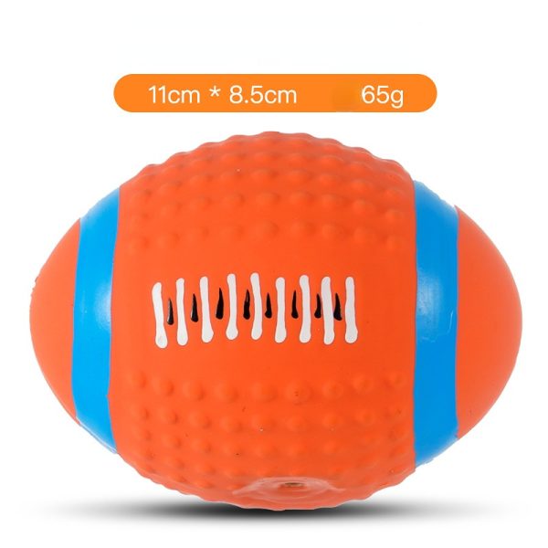 Hundespielzeug Ball, Flexibler und elastischer Hundeball aus Latex mit Quietschfunktion, viele Stile zur Auswahl – Bild 3