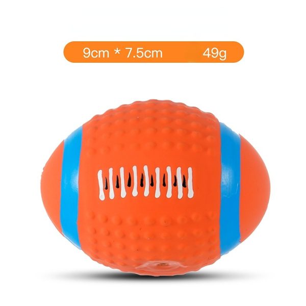 Hundespielzeug Ball, Flexibler und elastischer Hundeball aus Latex mit Quietschfunktion, viele Stile zur Auswahl – Bild 2