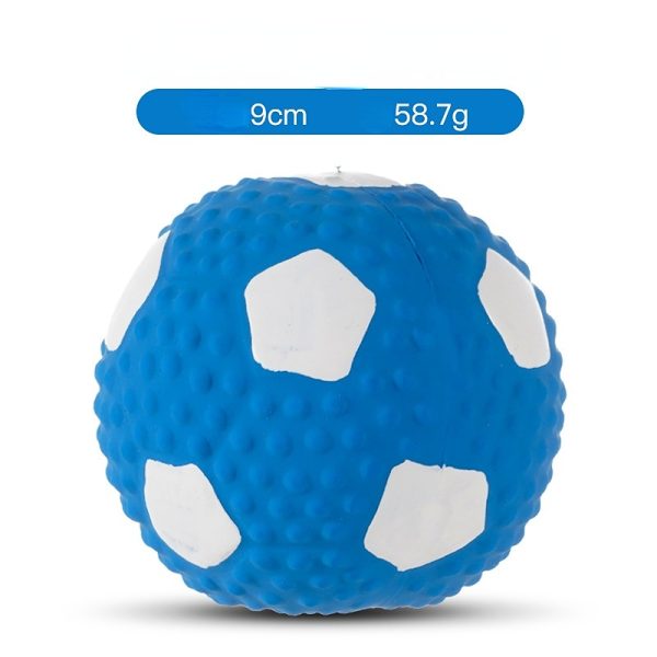 Hundespielzeug Ball, Flexibler und elastischer Hundeball aus Latex mit Quietschfunktion, viele Stile zur Auswahl – Bild 4