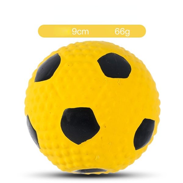 Hundespielzeug Ball, Flexibler und elastischer Hundeball aus Latex mit Quietschfunktion, viele Stile zur Auswahl – Bild 6