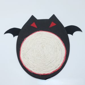 Kratzbrett Katze, Kreatives Halloween-Fledermausform Kratzbrett, langlebig Sisal & Ideal zum Kratzen für Ihre Katze