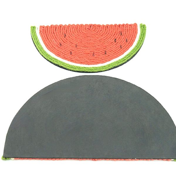 Kratzbrett für Katzen, Kreatives Design in Wassermelonenform, Groß und Klein verfügbar, Ideal für alle Katzen, Schützt Ihr Möbel – Bild 3