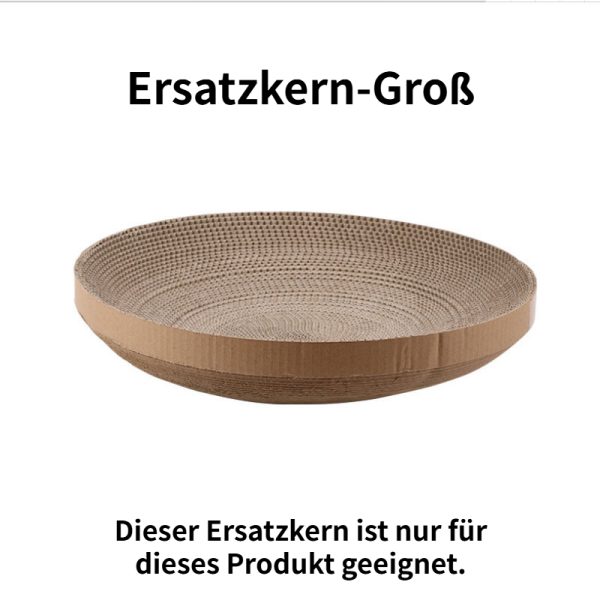 Kratzbrett, Auswechselbarer Kratzbrett aus Wellpappe, Katzenbett Doppelschicht Waschbar & abnehmbares, Drei Farben, 49x49x11 cm – Bild 5