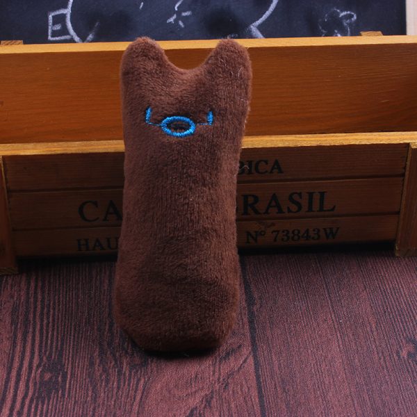 Katze Kuscheltier, Katzenminze Spielzeug aus Plüsch, Katzen-Design im Cartoon-Stil, weiches und komfortables, in verschiedenen Farben (1 Stück) – Bild 6
