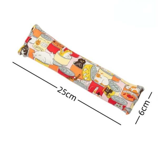 Kuscheltier Katze, Plüschkissen aus Klingender Papier, Set mit 6 verschiedenen Kissen – für Katzen stundenlangen Spaß – Bild 3