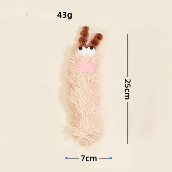 Kuscheltier für Katze, Plüsch Lustiges Kissen 5 Farben mit Katzenminze, für Katzen zum Schlafen & Kuscheln, (5 Stück) – Bild 3