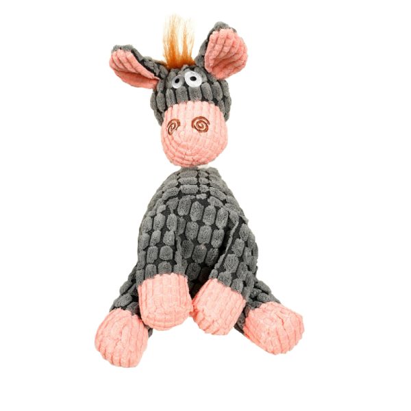 Kuscheltier für den Hund, Hundespielzeug Quietschen, Niedliche Tierform für perfekt zum Kuscheln und Spielen, Drei verfügbar – Bild 4