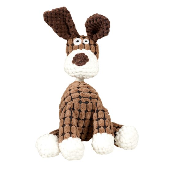 Kuscheltier für den Hund, Hundespielzeug Quietschen, Niedliche Tierform für perfekt zum Kuscheln und Spielen, Drei verfügbar – Bild 2