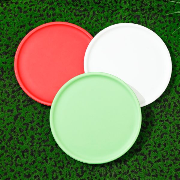Hundespielzeug, Hundefrisbee, EVA Nachtleuchtendes Interaktives & Wasserspielzeug für Alle Hunderassen, Zufällige Farbe – Bild 2