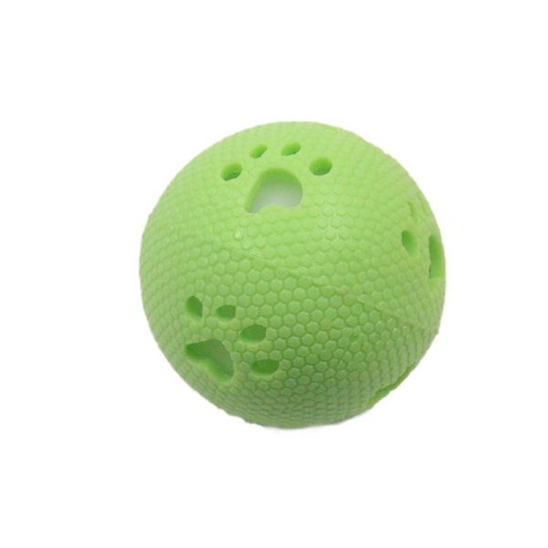 Spielzeug für den Hund, Leuchtender Hundeball mit elastischem Design, 4 Farben, 7,6 cm Durchmesser, für interaktives Spielen und Spaß (1 Stück) – Bild 5
