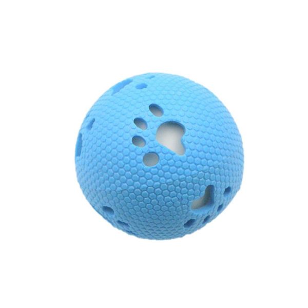 Spielzeug für den Hund, Leuchtender Hundeball mit elastischem Design, 4 Farben, 7,6 cm Durchmesser, für interaktives Spielen und Spaß (1 Stück) – Bild 4