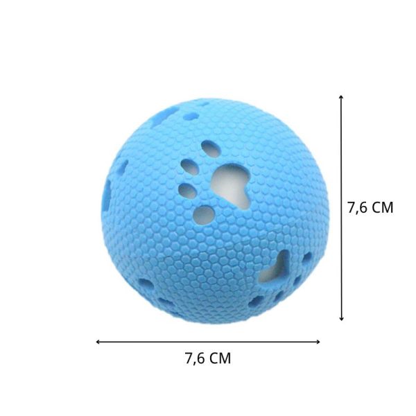 Spielzeug für den Hund, Leuchtender Hundeball mit elastischem Design, 4 Farben, 7,6 cm Durchmesser, für interaktives Spielen und Spaß (1 Stück) – Bild 2