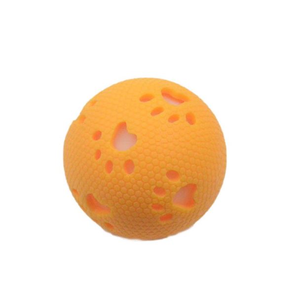 Spielzeug für den Hund, Leuchtender Hundeball mit elastischem Design, 4 Farben, 7,6 cm Durchmesser, für interaktives Spielen und Spaß (1 Stück) – Bild 6