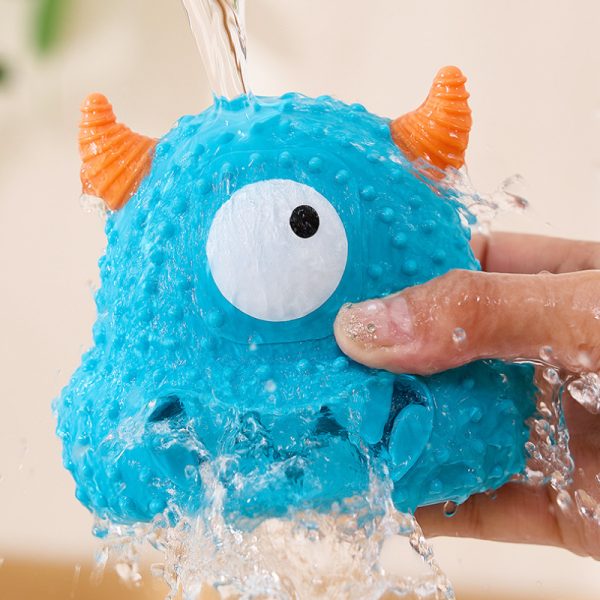 Spielzeug für den Hund, Blaues Monster Intelligenzspielzeug, Quietschtier für Hunde, Robustes Kauspielzeug für aktive Hunde – Bild 6