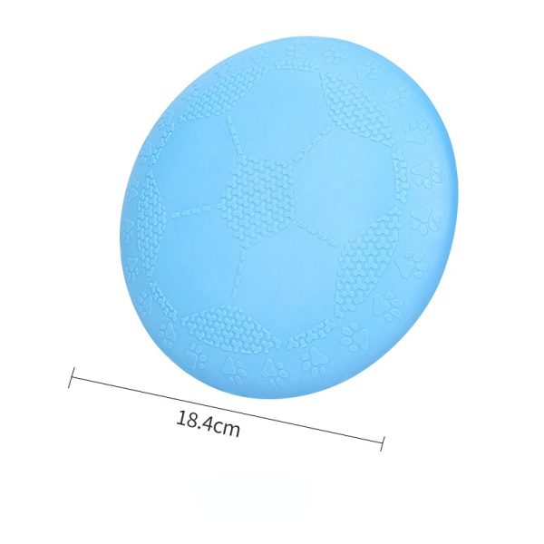 Spielzeug für den Hund, Hundefrisbee, Multifunktional Futterbehälter, Wasserspielzeug Hund, 18,4 cm, Drei-Farben-Set – Bild 4